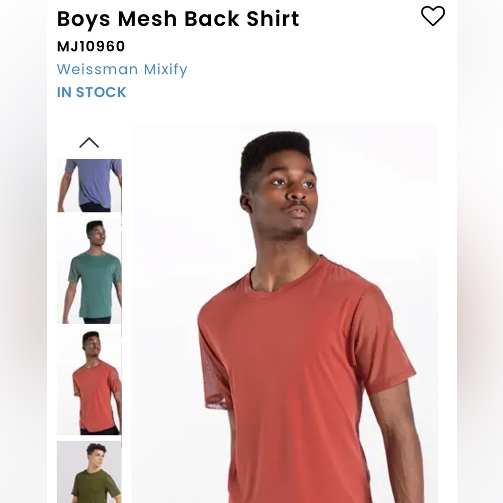 Weissman Men's Short Sleeve Brick Tee
